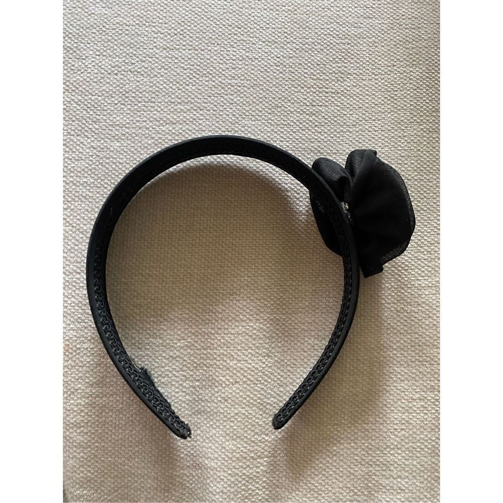 Black rose floral headband - Picture 2 of 4